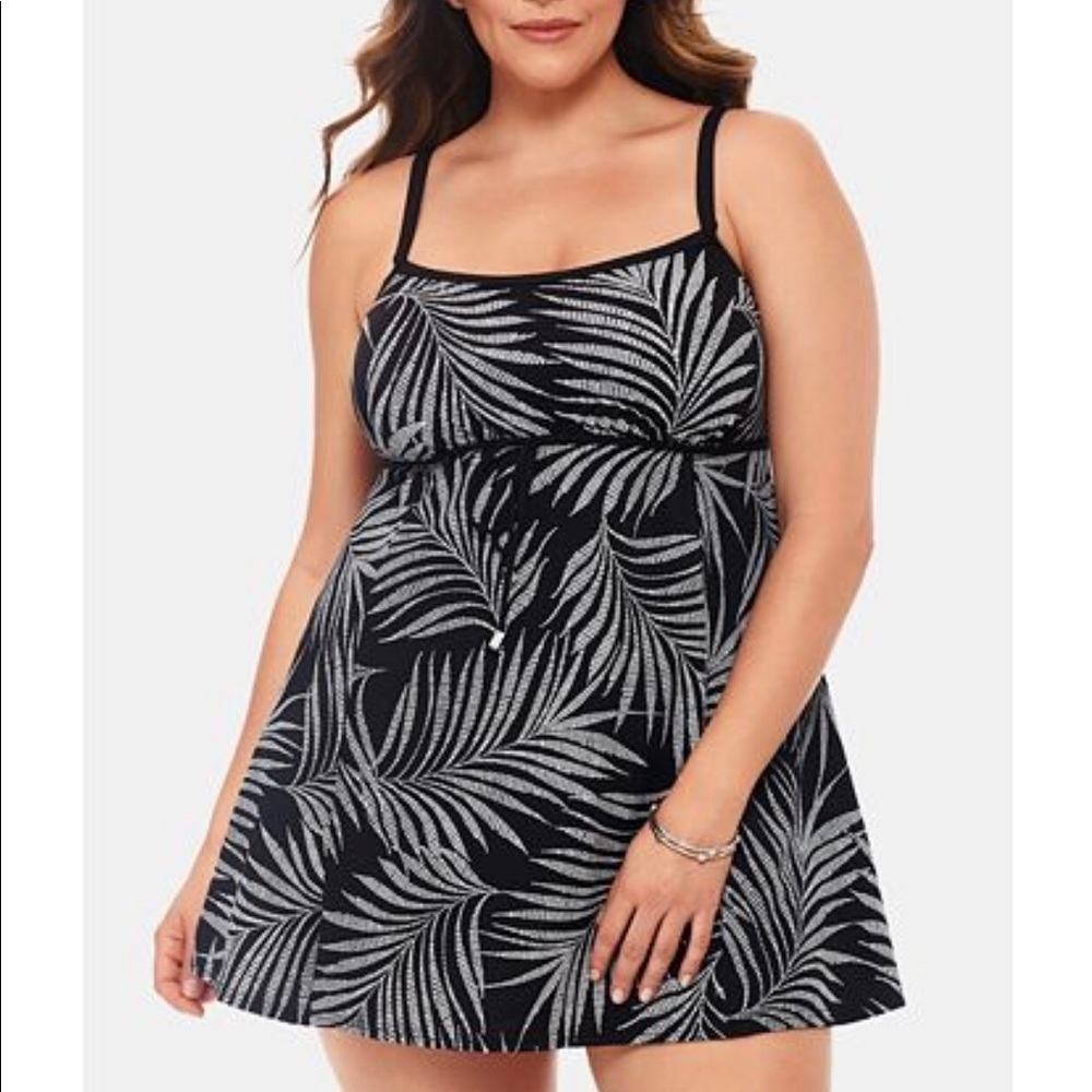 Swim Solutions Plus Size Swimdress / Size 20W